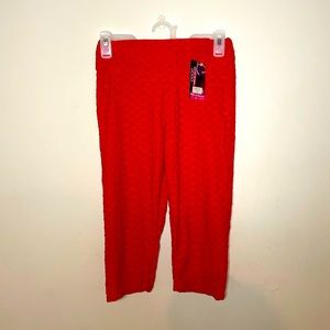 Red Capri Leggings ❤️
